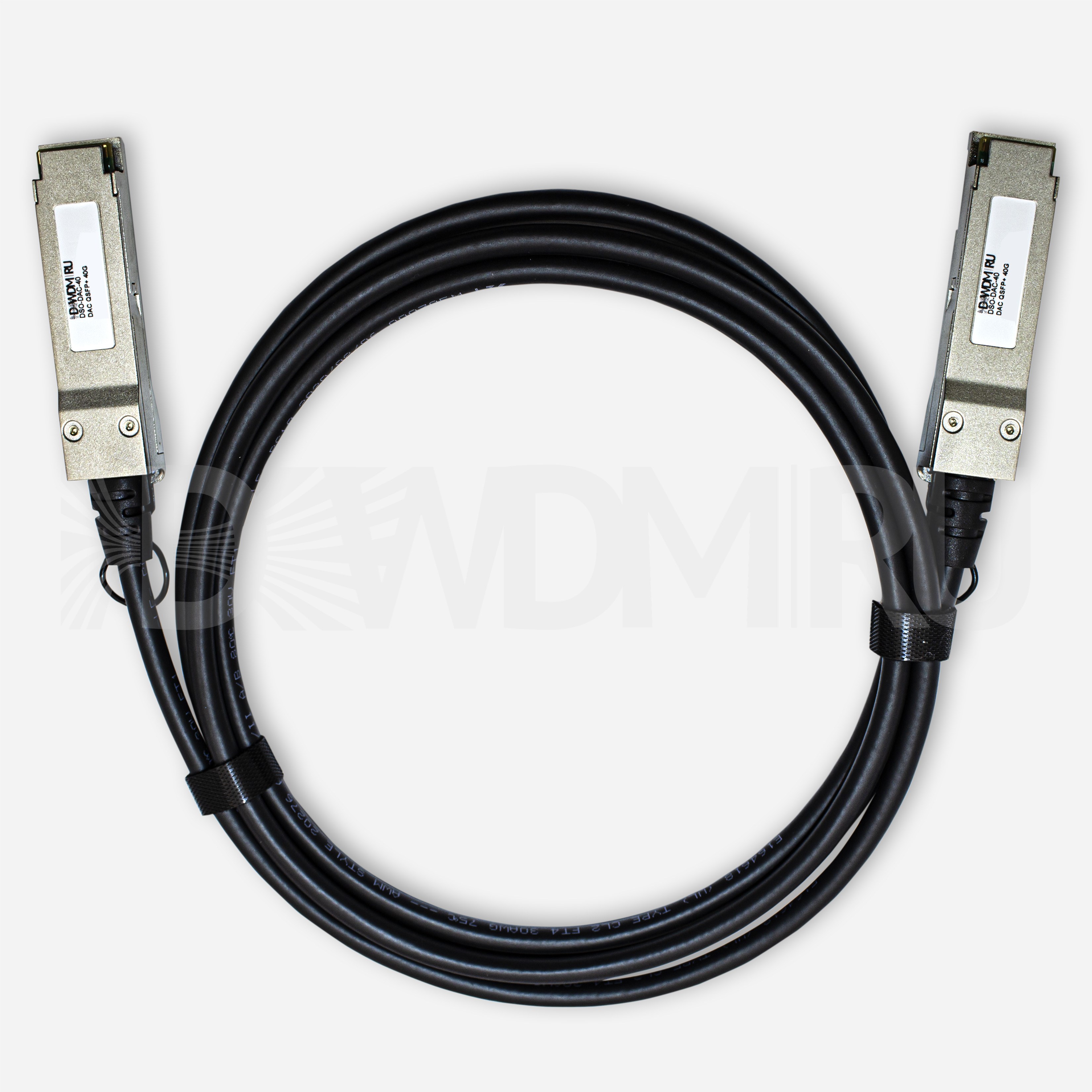 Juniper совместимый кабель Direct Attached (DAC), QSFP+, 30AWG, 40 Гб/с, 2 м